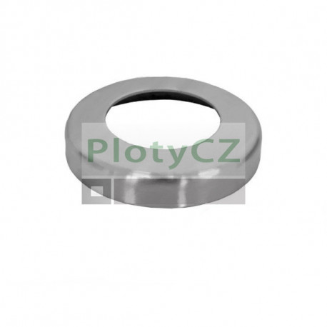 Rozeta nerezová, kulatá, AISI304, D75/d42,4/h12