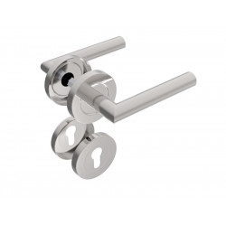 Klika se štítkem NEREZ AISI 304, K320, L135mm