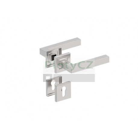 Klika se štítkem NEREZ AISI 304, K320, L135mm