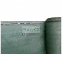 Stínící tkanina výška 1,5mx25m,90% stínění, HDPE, UV stabil, zelená