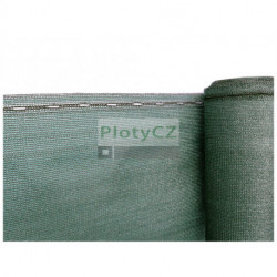 Stínící tkanina výška 2,0mx25m,90% stínění, HDPE, UV stabil, zelená