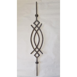 Tyč kovaná, výplň zábradlí, T10/745B