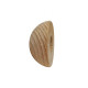 Dřevěné dubové madlo půlkulaté na ukončení zábradlí DUB nelak. DUB (OAK) D42mm