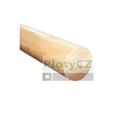 Dřevěné madlo BUK (BEECH) masív monolit, D42mm, L2500mm, bez povrchové úpravy, Umakov