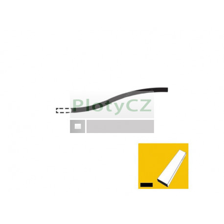 Část lomeného oblouku 30x5, p200, L1925mm